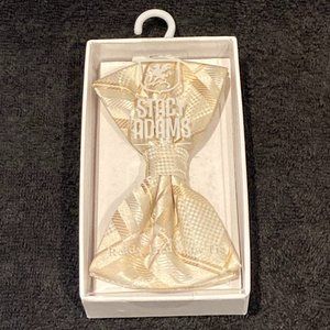 STACY ADAMS Ready Tied Bow Tie- NEW- microfiber